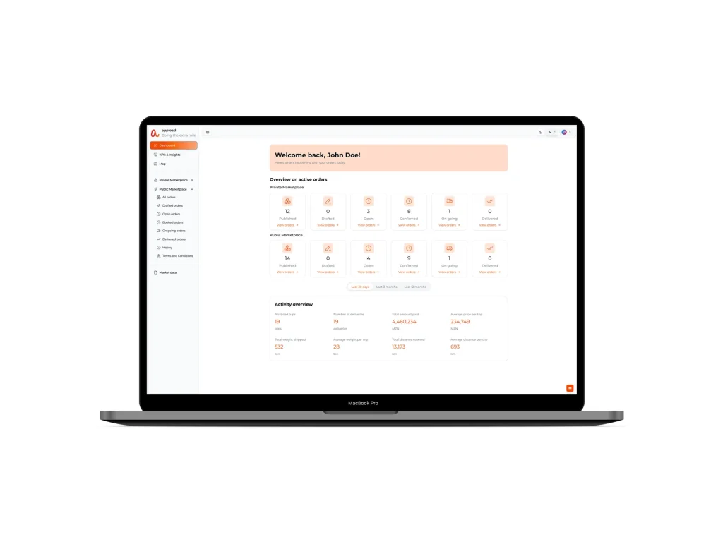 Appload Dashboard