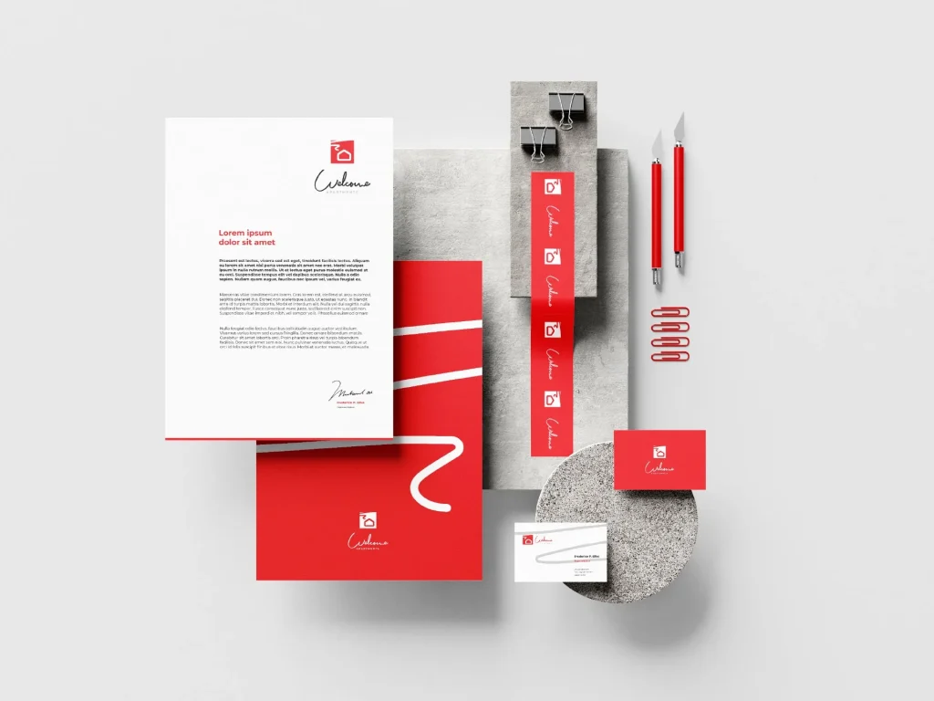 viewpoint portfolio - welcome stationary